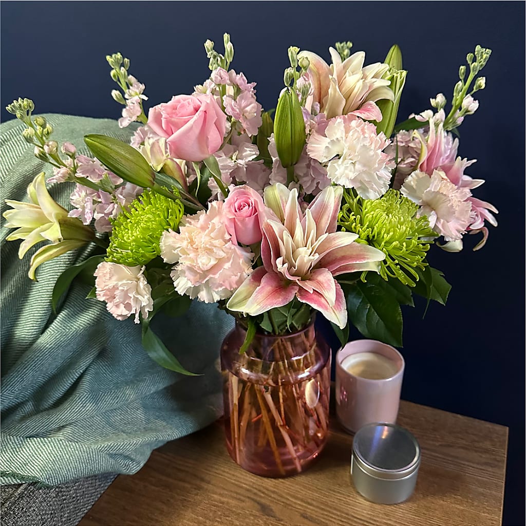 Pretty in Pink Bouquet –  Blooms And Gifts, Concord CA