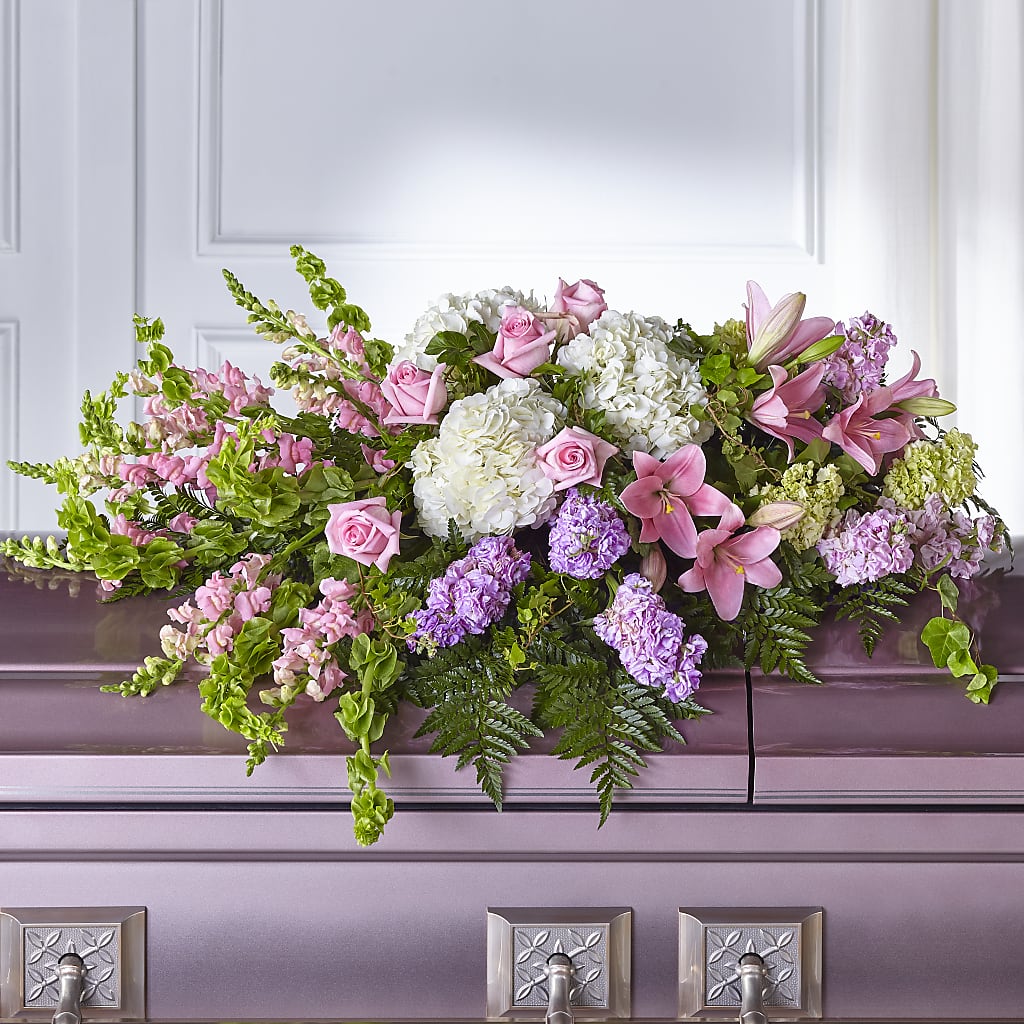 Life's Gratitude Casket Spray –  Blooms And Gifts, Concord CA