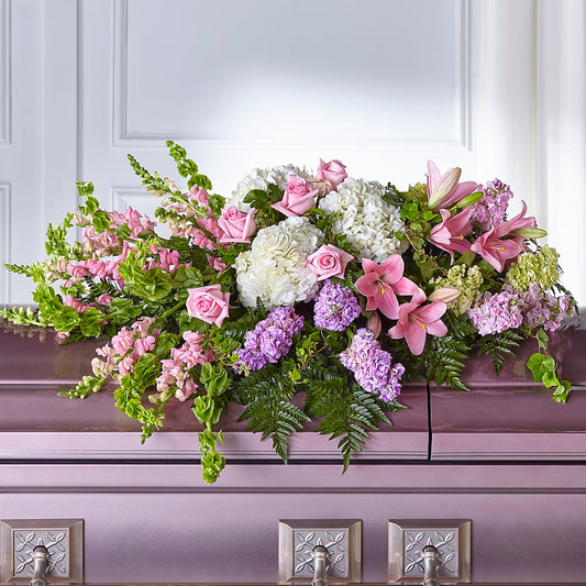 Life's Gratitude Casket Spray –  Blooms And Gifts, Concord CA