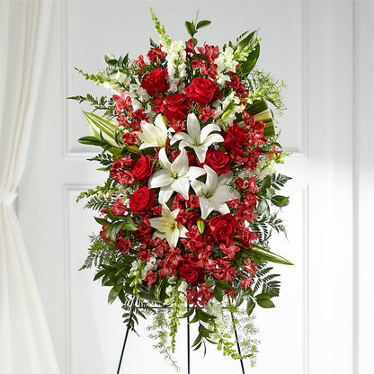 Everlasting Memory Standing Spray –  Blooms And Gifts, Concord CA