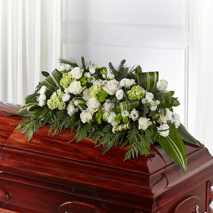 Hopeful Gesture Casket Spray –  Blooms And Gifts, Concord CA