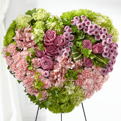 Heartwarming Standing Heart –  Blooms And Gifts, Concord CA