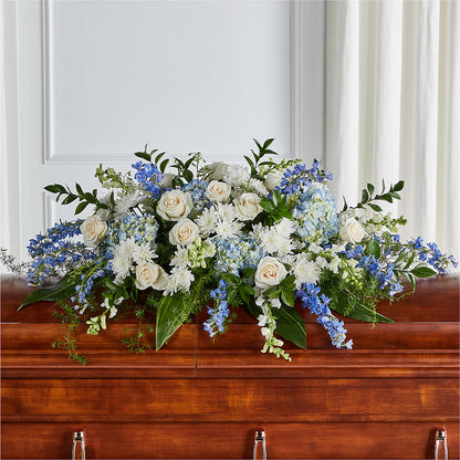 Timeless Essence Casket Spray –  Blooms And Gifts, Concord CA