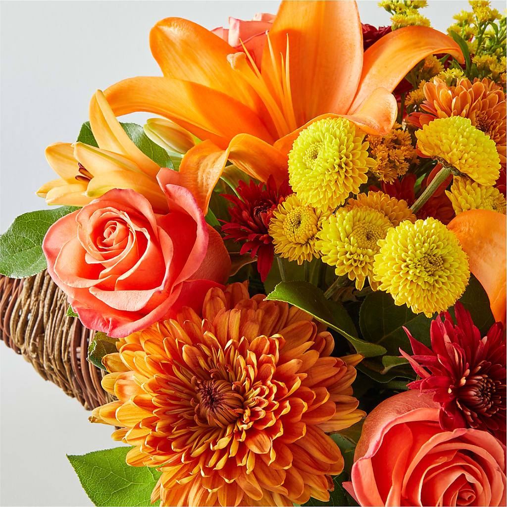 Bouquet of Blessings Cornucopia –  Blooms And Gifts, Concord CA