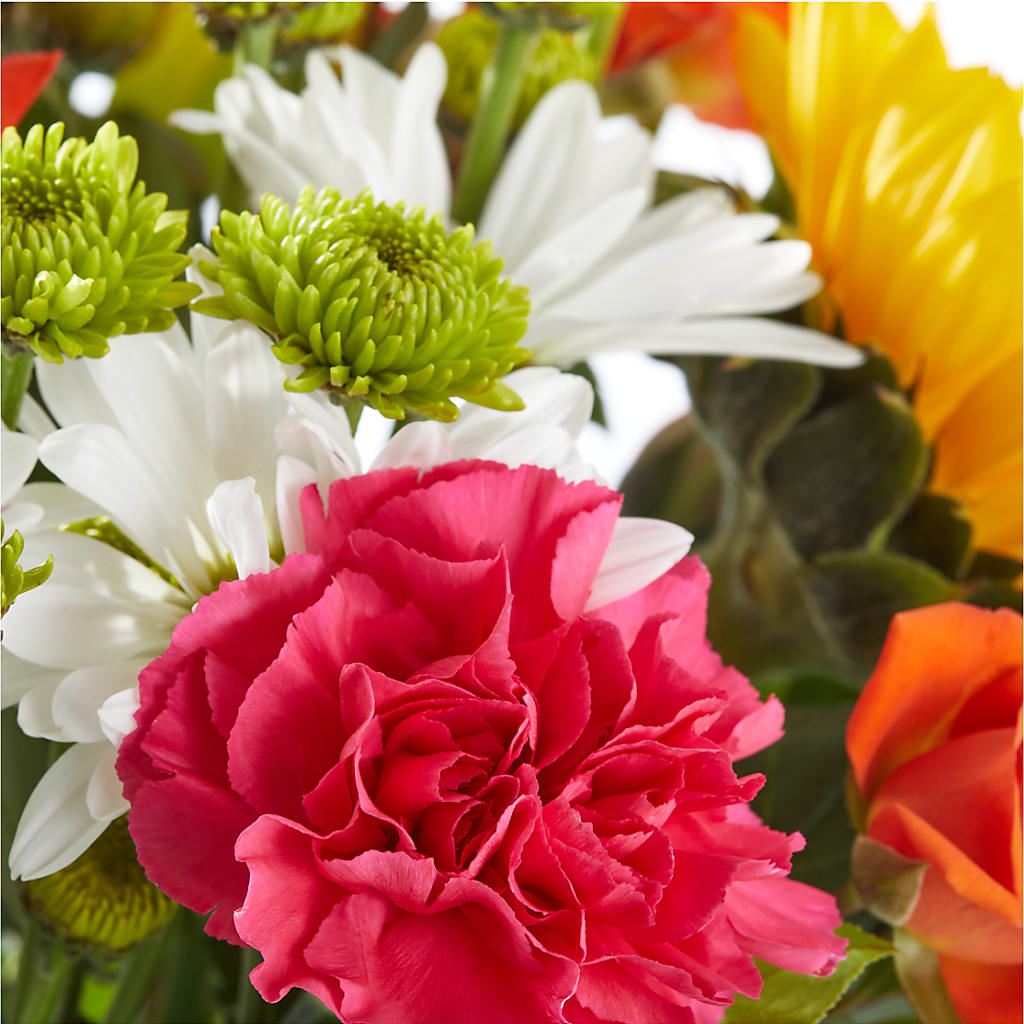 Sun-drenched Blooms Bouquet –  Blooms And Gifts, Concord CA