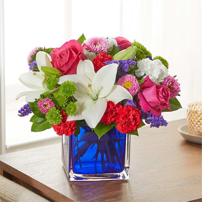 Quality Time Bouquet –  Blooms And Gifts, Concord CA
