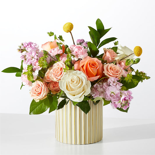 French Market Bouquet with Ivory Vase –  Blooms And Gifts, Concord CA