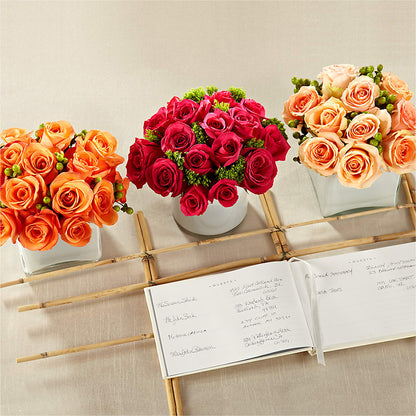 Dawn Rose Centerpiece –  Blooms And Gifts, Concord CA