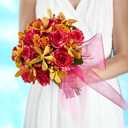 Brilliant Shades of Love Bouquet –  Blooms And Gifts, Concord CA